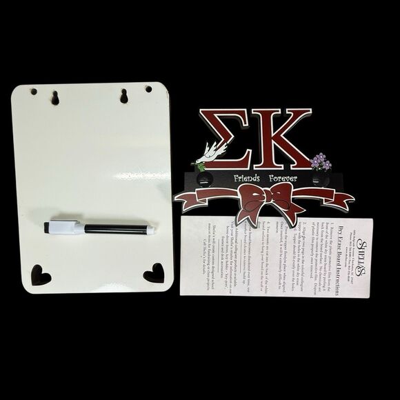Sigma Kappa Friends Forever Dry Erase Board Shelia Wall Mounted - Picture 4 of 5